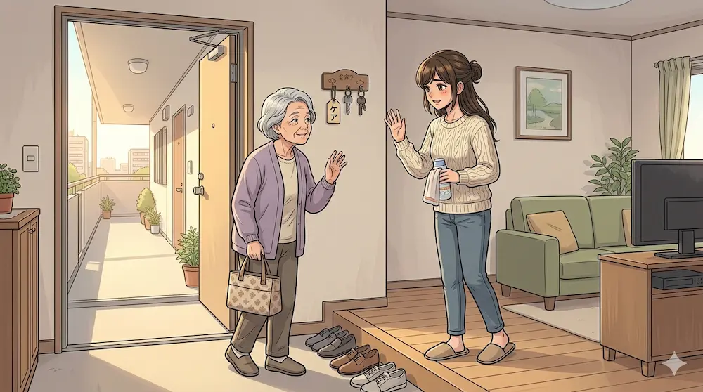 ディケア見送り
