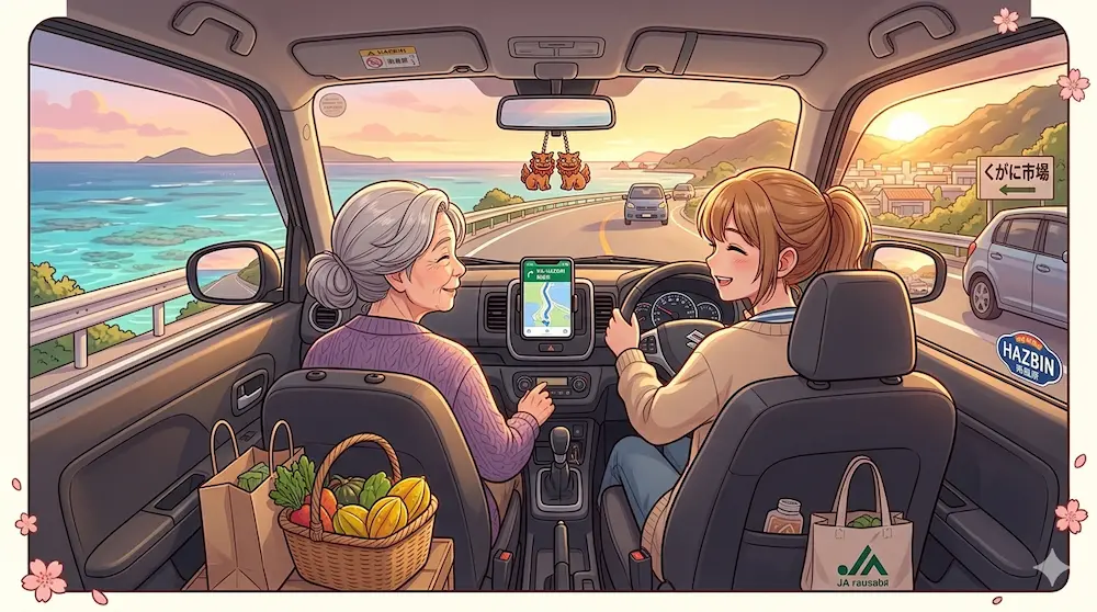 沖縄買い物へ行く
