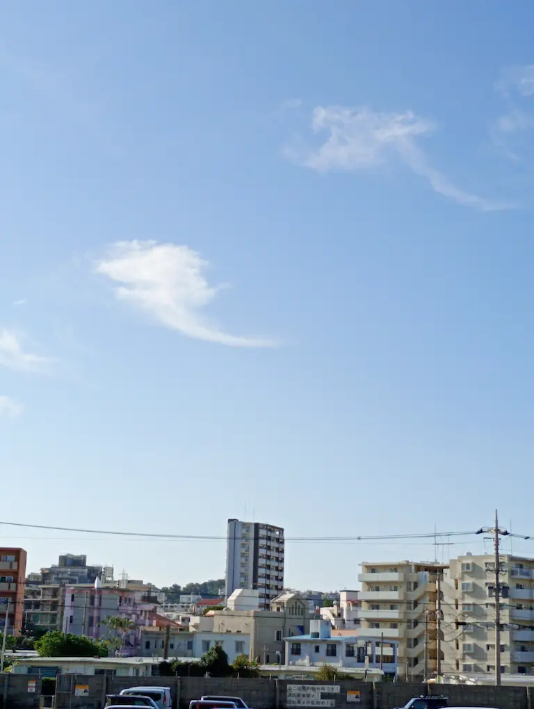 沖縄朝の風景1
