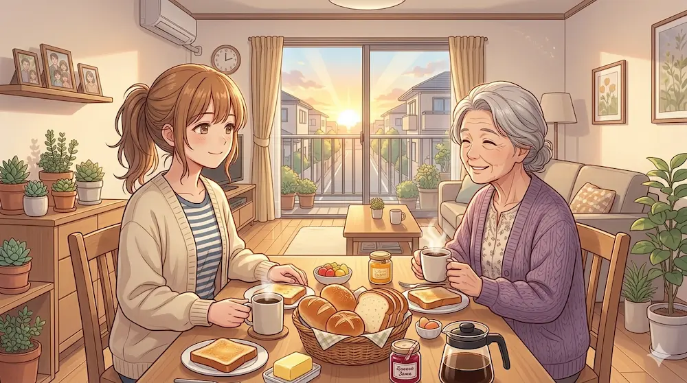 沖縄の朝ごはん