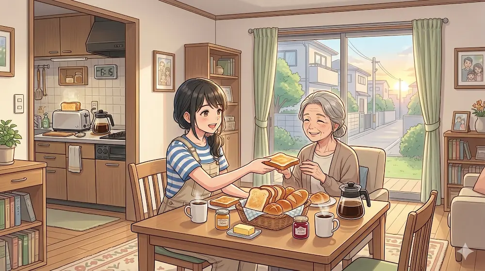 朝ごはん