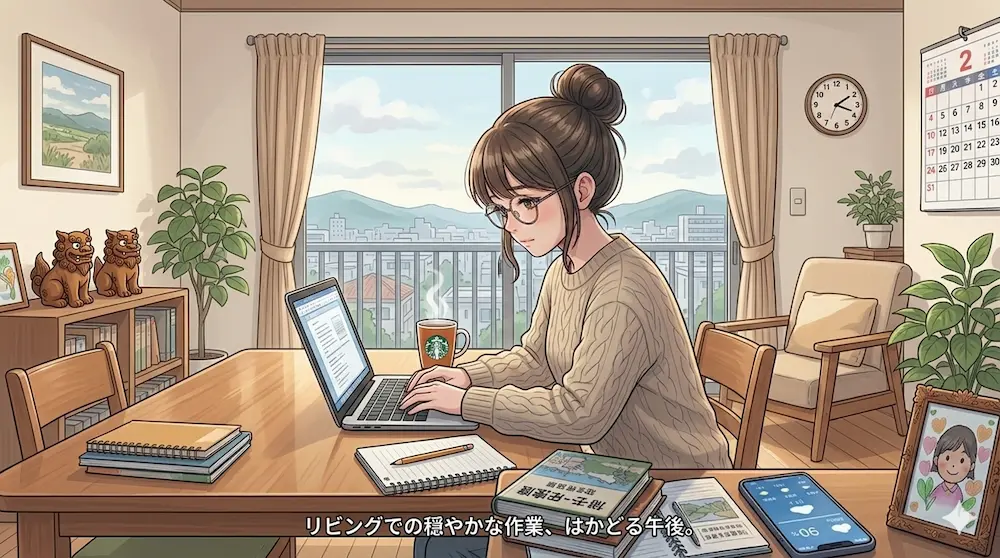 パソコン作業