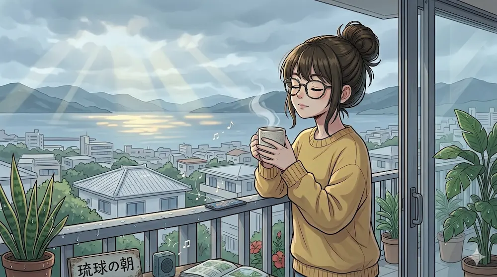 ベランダからの風景
