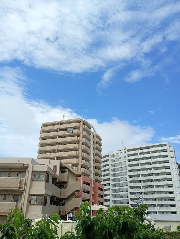 沖縄朝の風景1