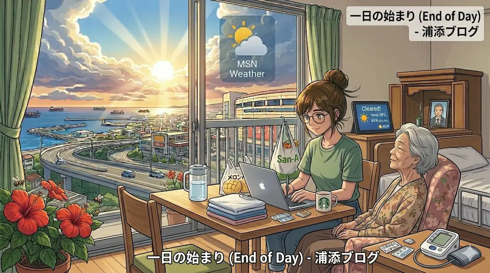 1日の始まり