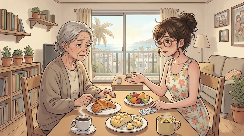 朝ごはん