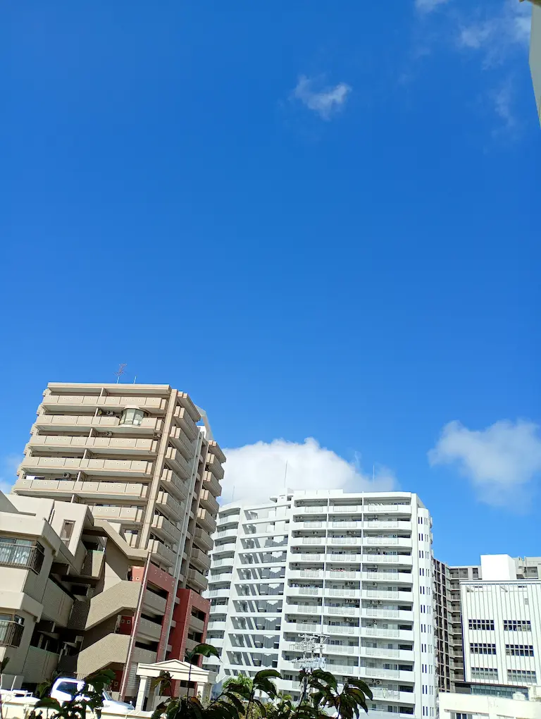 港川の朝2