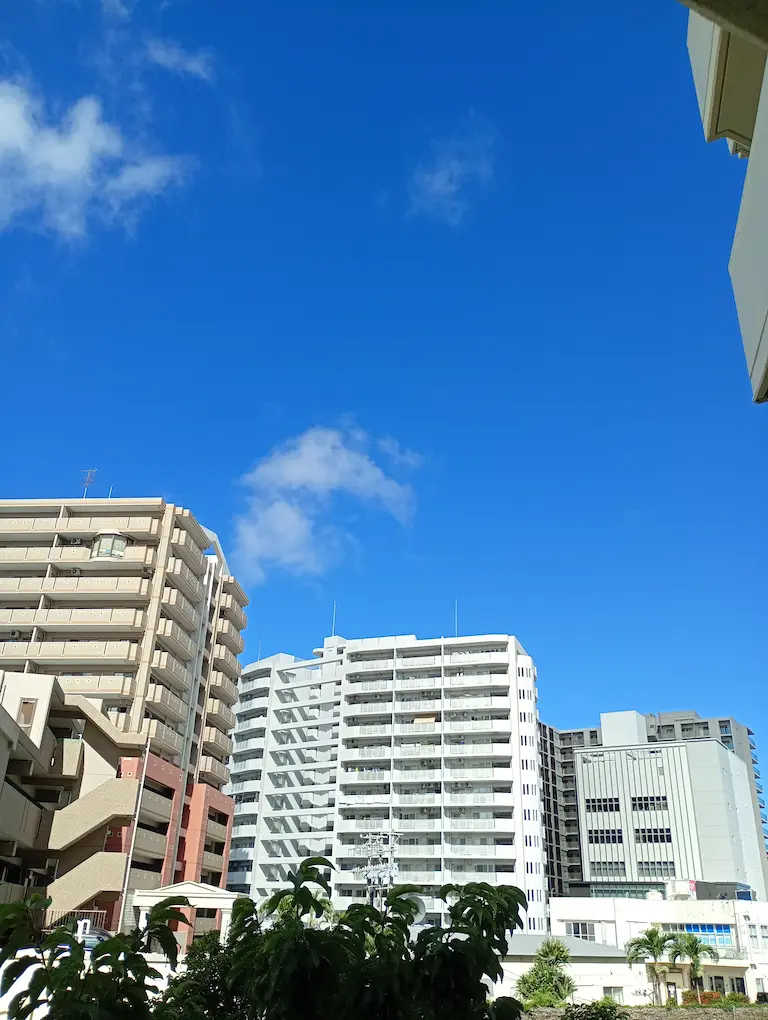 朝の空1