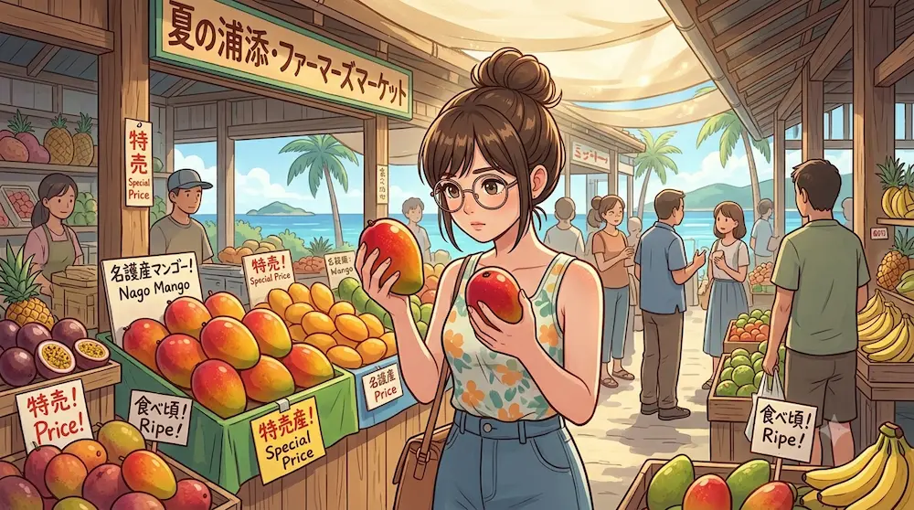 マンゴー買う